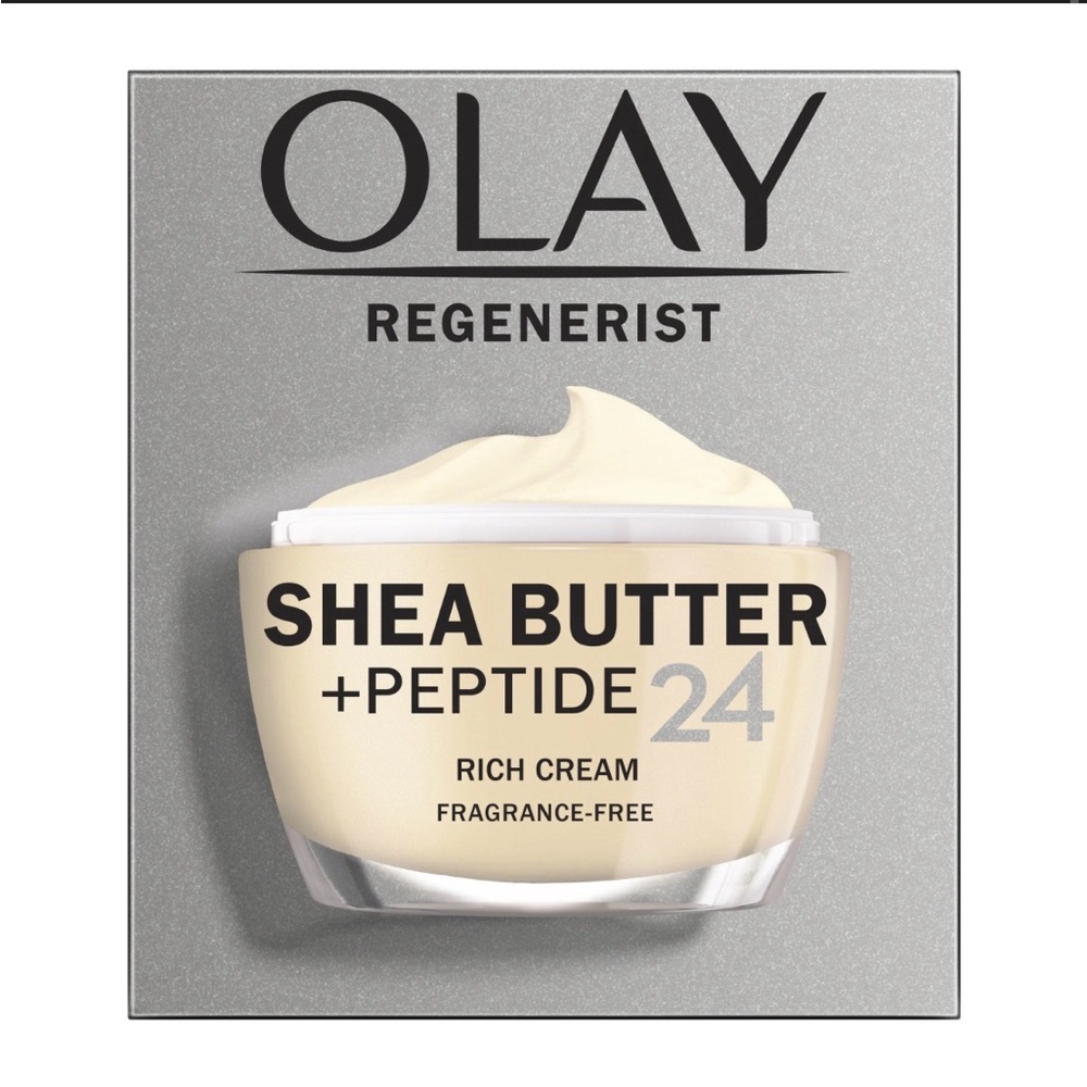 NWT OLAY Regenerist Shea Butter + Peptide 24 Cream